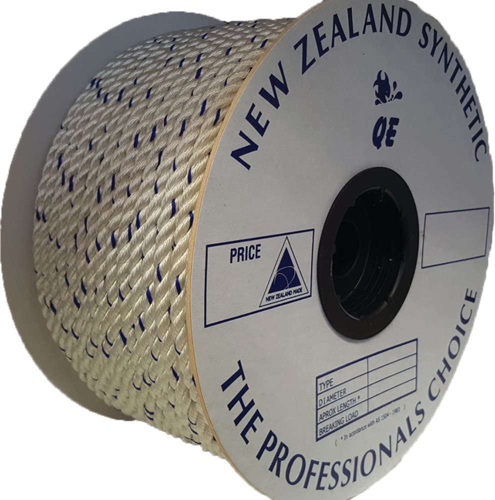 Polyester Rope 3 Strand 10mmx110m Reel
