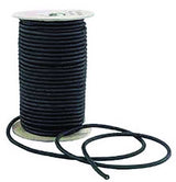 Shock Cord Plaited 6mmx100m Roll Black (Reel)