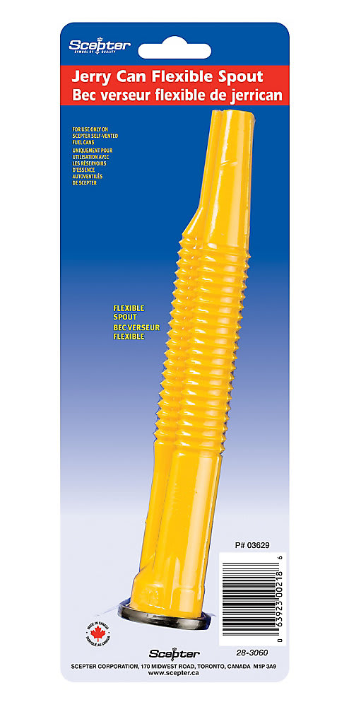 SCEPTER JERRY CAN FLEXIBLE SPOUT