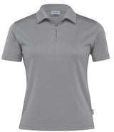 BMV, Women's Dri Gear Axis Polo, WDGAXP - ALUMINIUM (Size: 10)