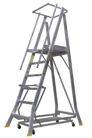 Warthog Folding Aluminium Order Picker 10 Step (Each)
