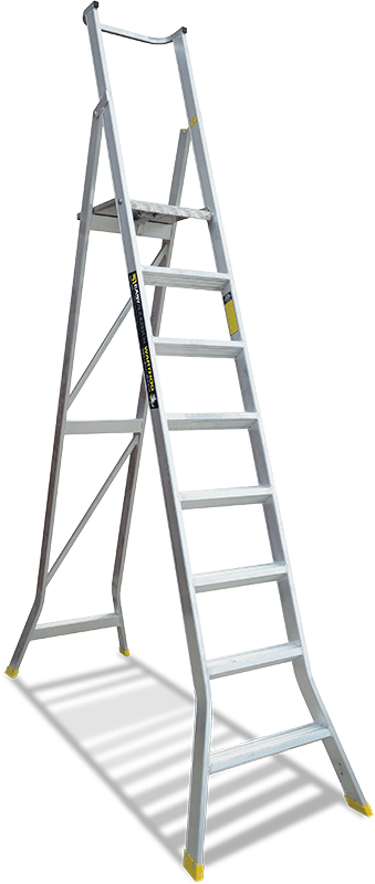Easy Access Warthog Platform Ladder (8 Step)