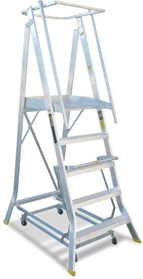 Warthog Folding Aluminium Order Picker 5 Step (Each)