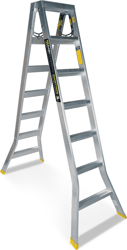 Easy Access Warthog Double Sidestep Ladder (7 Step)