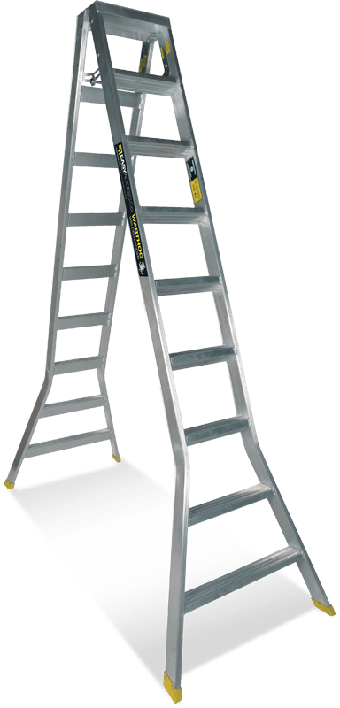 Easy Access Warthog Double SideStep Ladder (9 Step)