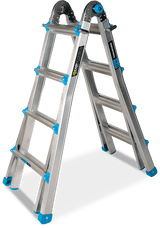 Easy Access All-in-One Telescopic Ladder (4 Step)