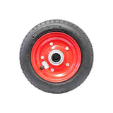 Easyroll 3.50 x 4mm Pneumatic Wheel Steel Centred-160Kg - 3/4" Bore (Each)