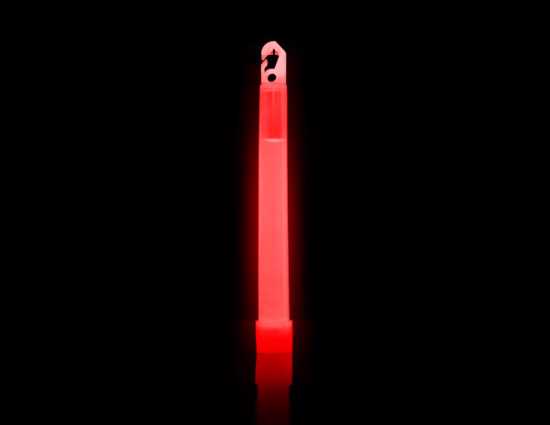 Cyalume Chemlight 6" Light Stick - 12 Hour Red (Each)