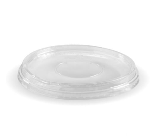BioPak Clear PLA Wide BioBowl Lid 600-700ml 50 (Pack)