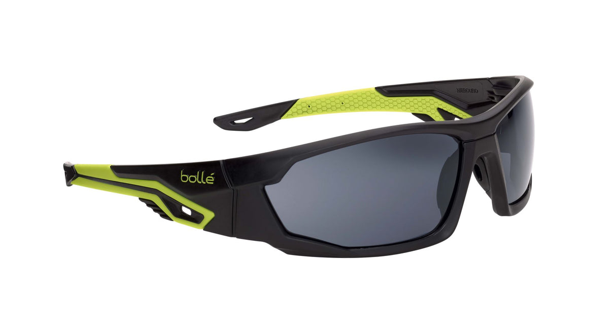 Bolle Mercuro Safety Glasses, Smoke Lens