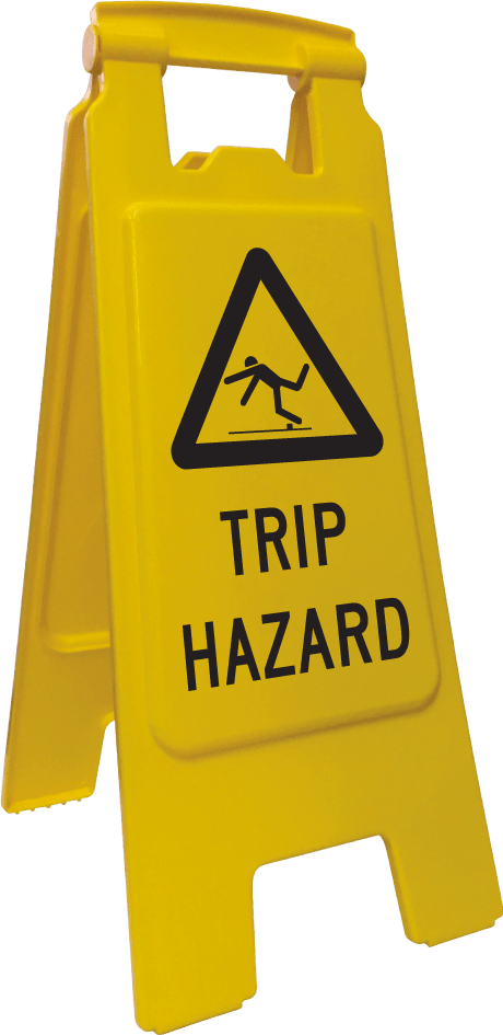 Floor Stand Sign, Econ | Trip Hazard H600mm - Standard