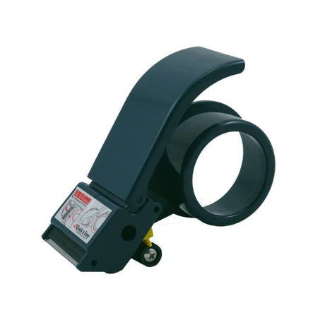Lightweight tape dispenser designed for 48mm packing tape, featuring a static strip for secure, easy application.