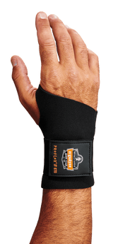 Ergodyne ProFlex 4005 Wrist Support Single Strap - Black - M