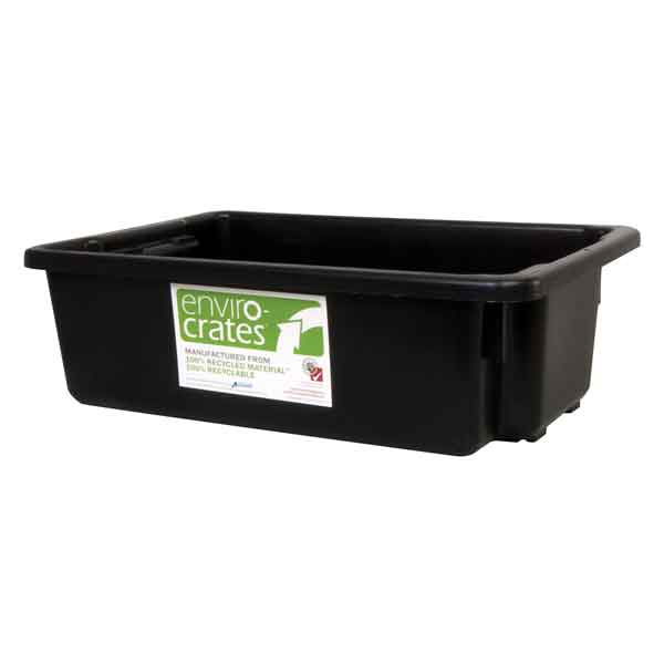 Enviro Stack and Nest Crate Black - 32L