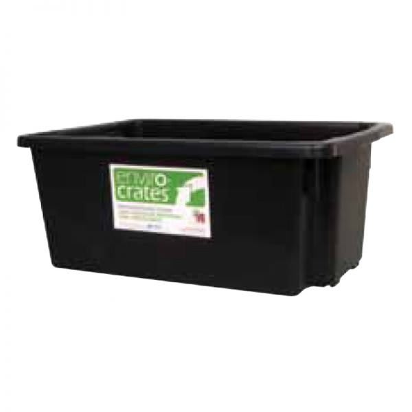 Enviro Stack and Nest Crate Black - 52L