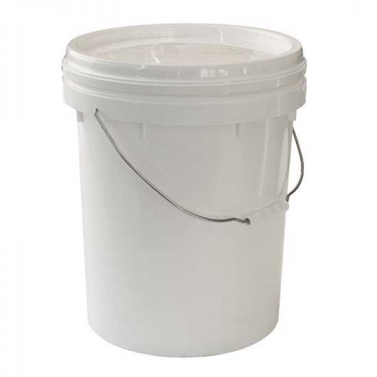 Food Grade Opaque Round Pail - 20L (Each)