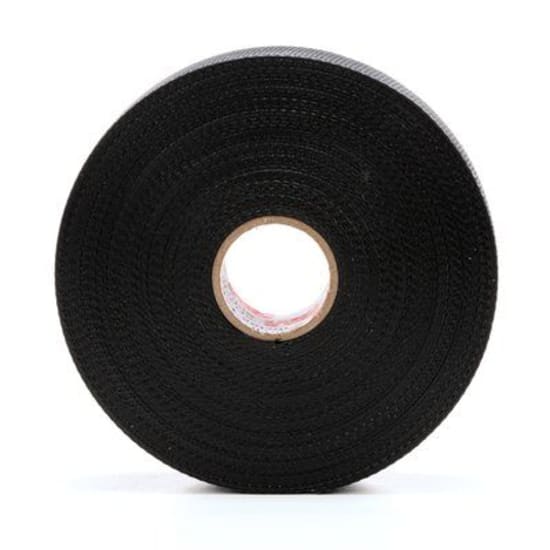 Scotch 23 Rubber Splicing Tape in a roll, designed for high-voltage insulation and splicing, 25mm x 9.1m, 32 rolls per case.