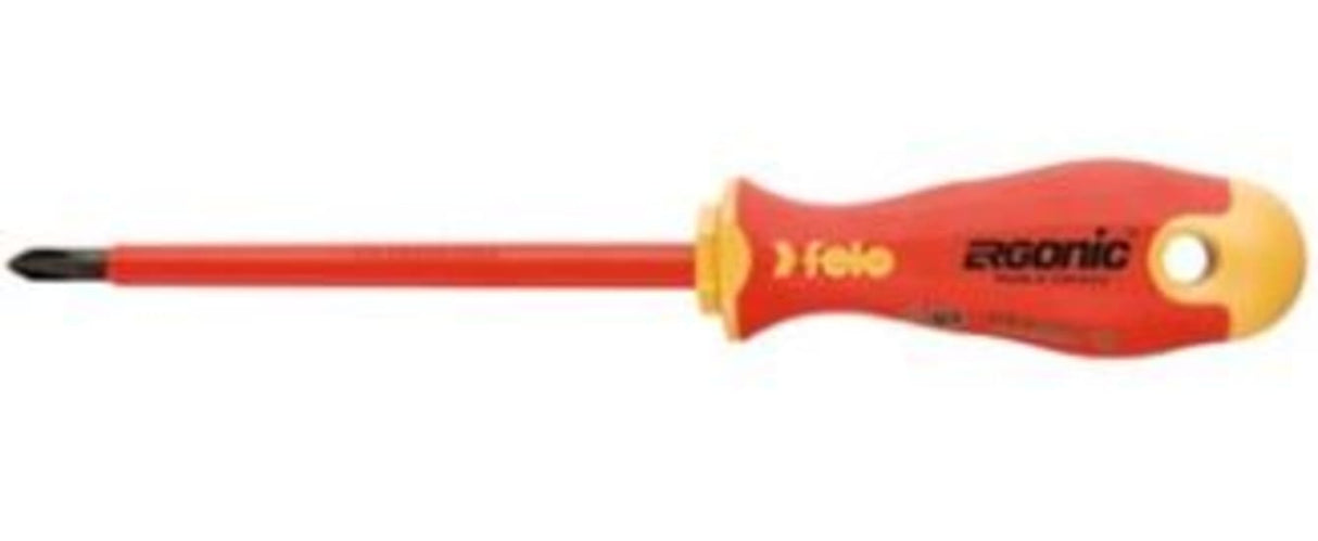 FELO 414-2 Insulated Ergonic Screwdriver Philips#2-100mm (Each)