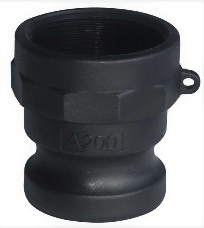 Type A Polyprop Male Camlock to Female BSP - 38mm (Each)