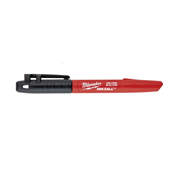 Milwaukee Inkzall Black Marker Fine Tip (Each)