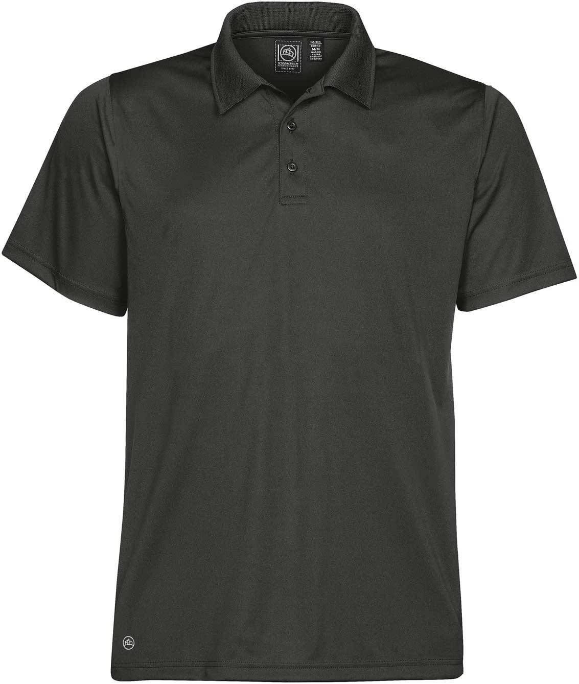 Stormtech, Eclipse H2X-DRY Pique Polo, PG-1 - CARBON (Size: 2XL)