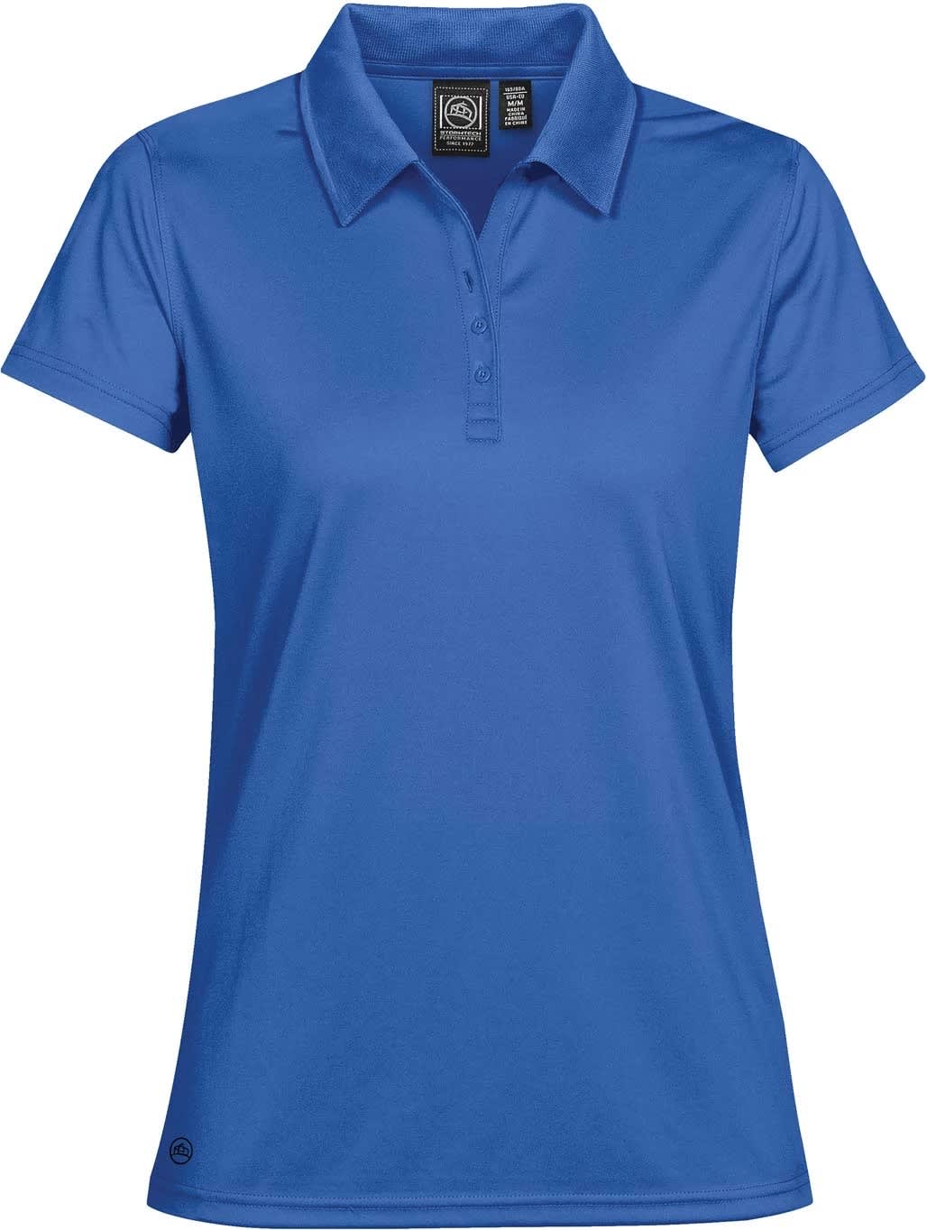 Stormtech, Women's Eclipse H2X-DRY Pique Polo - Azure/Blue (Size: S)