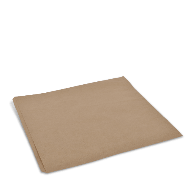 Detpak Brown Flat #2 Paper Bag 165x187mm Pack of 500 (Pack)
