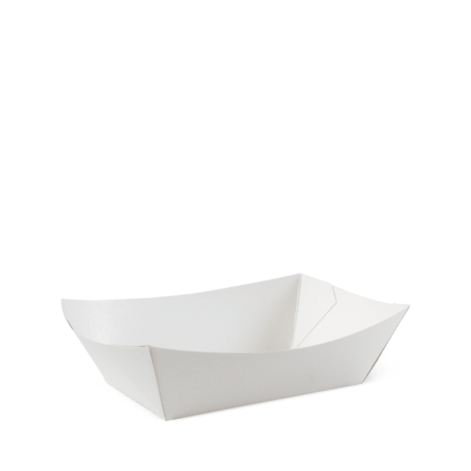 Detpak Medium Food Tray #3 140x85x55mm 500 (Case)