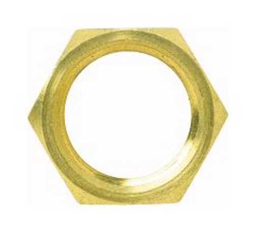 Brass Back Nut 11108 FBSP 1/2" (Each)