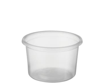 Reveal Clear Round Containers 100ml 50 (Pack)