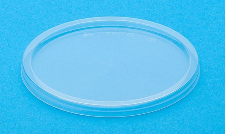 Bonson Foodtub Flat Lid Clear 118mm 50 (Pack)