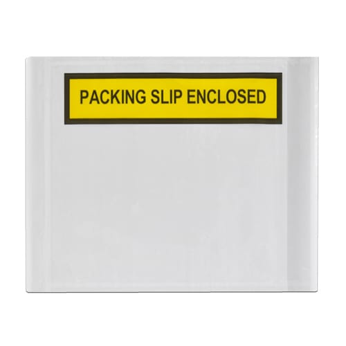 Hi Tack Packing Slip Enclosed Pouches 115 x 150mm 1000 (Box)