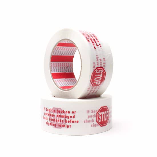 Printed "Stop Security" Acrylic Packaging Tape 48mmx100m 1 (Roll)