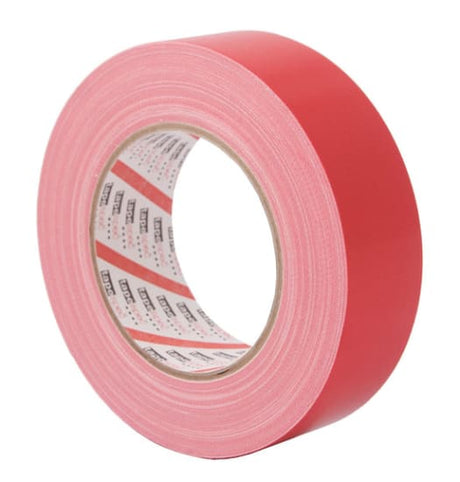 Premium red cloth tape (96mm x 30m) with strong adhesive, durable fabric backing, perfect for sealing and repairs.
