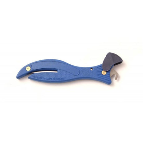 Heavy Duty Detectable Fish Safety Knife featuring a metal-detectable design and guarded blades for safe cutting tasks.