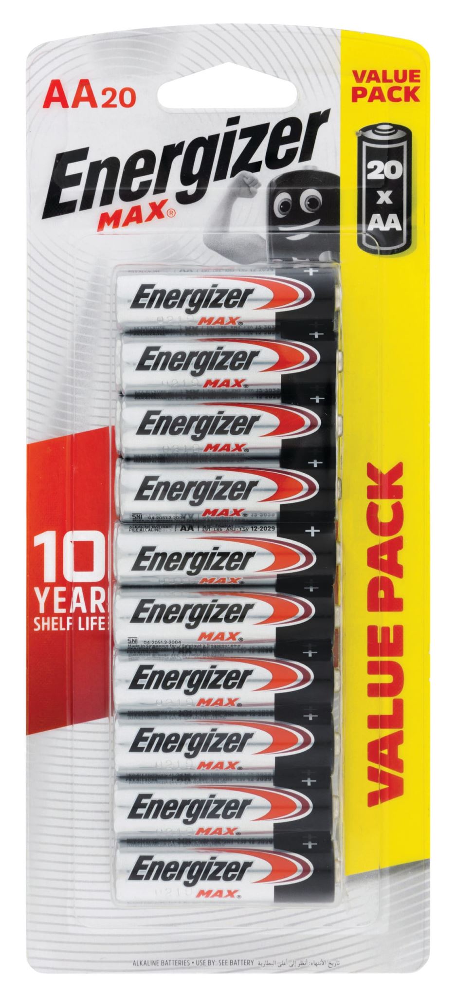 Energizer Max AA 20pk