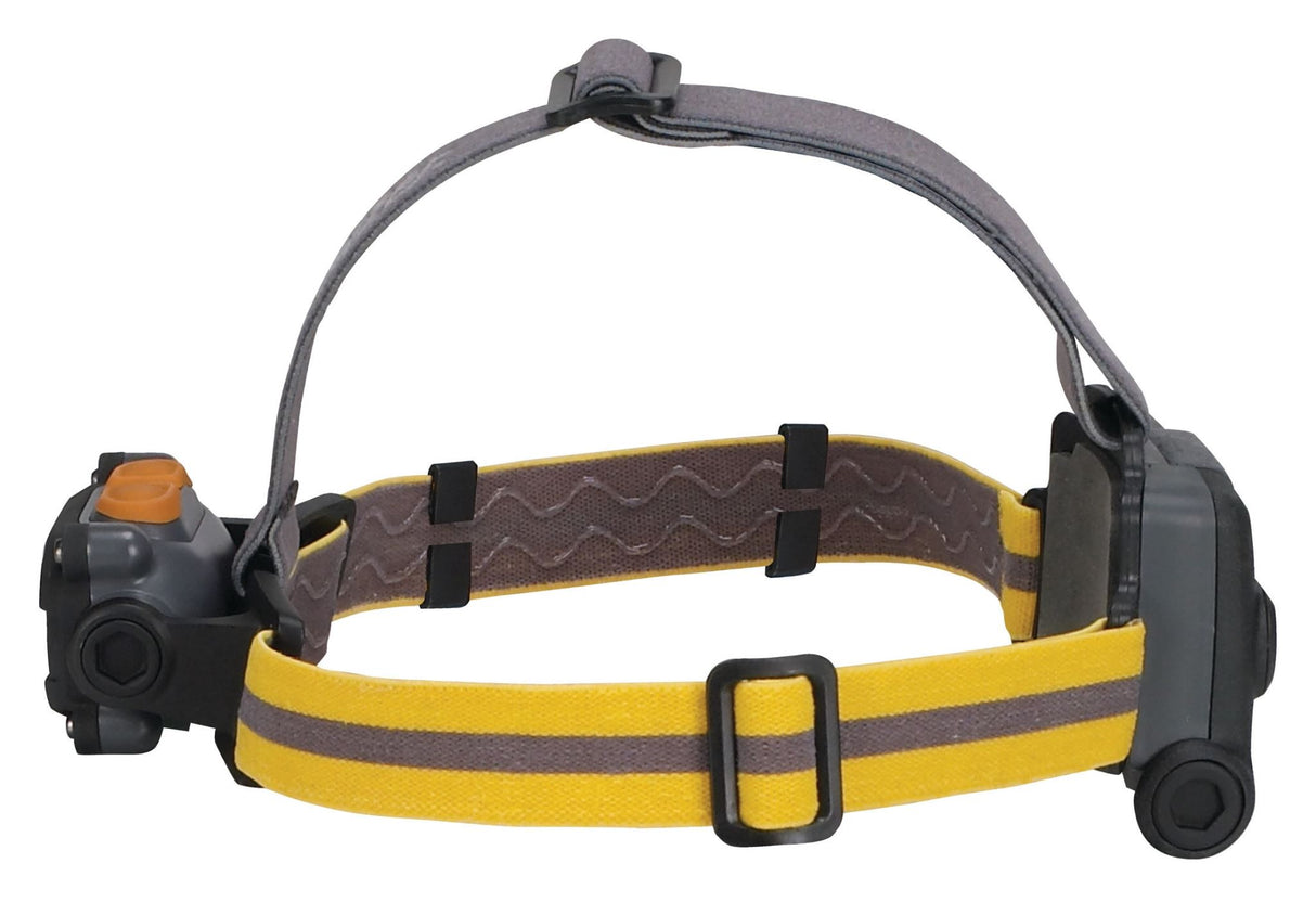 Hardcase Pro Headlight 600 Lumens Black & Grey