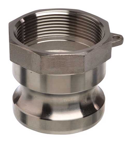Type A - SS316 100mm Male Camlock-Femlae BSP (Each)
