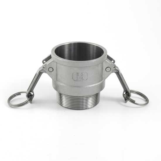 Type B - SS316 64mm Female Coupler to Male BSP (Each)