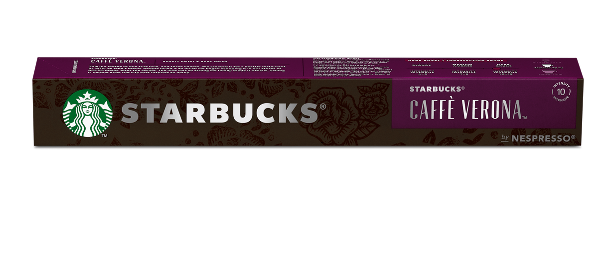 Starbucks Caffe Verona Coffee Capsules 10 capsules (Box)