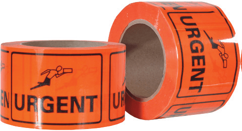 URGENT Rippa Shipping PET Label on a Roll 72mm x 100mm x 66m 660 (Roll)