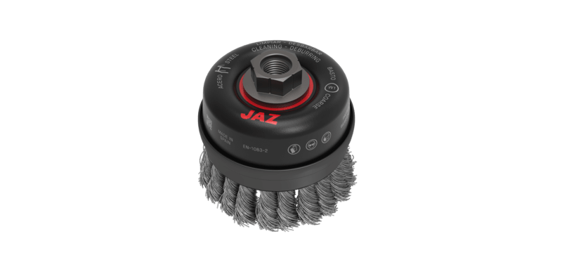 Jaz Twist Knot Cup Brush 100XM14X0.8