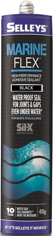 Selleys Marineflex Adhesive/Sealant Black 410g