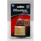 Master Lock 140DAU Solid Brass Diamond Padlock 40mm
