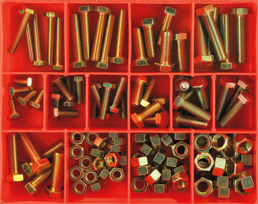 Champion UNF Set Screw & Nut Assortment 113 piece