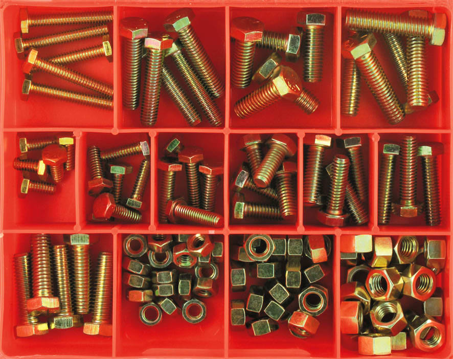 Champion UNC Set Screw & Nut Assortment 113 piece