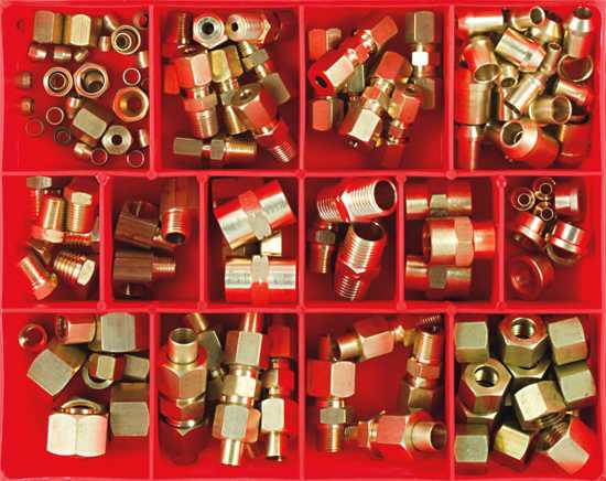 Champion Brass Fittings Industrial/Auto Assortment-155 piece-Each