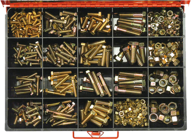 Champion UNF Bolt, Set Screw & Nut Assortment 365 piece
