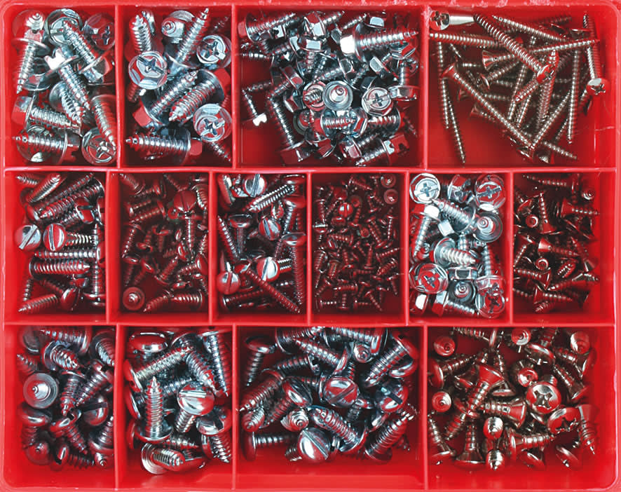Champion Self Tapping Screw Assortment 430 piece