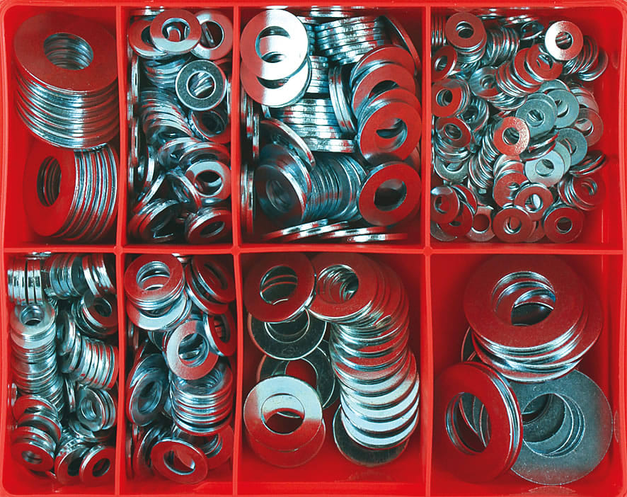 Champion Heavy Duty Flat Washer Assortment 605 piece